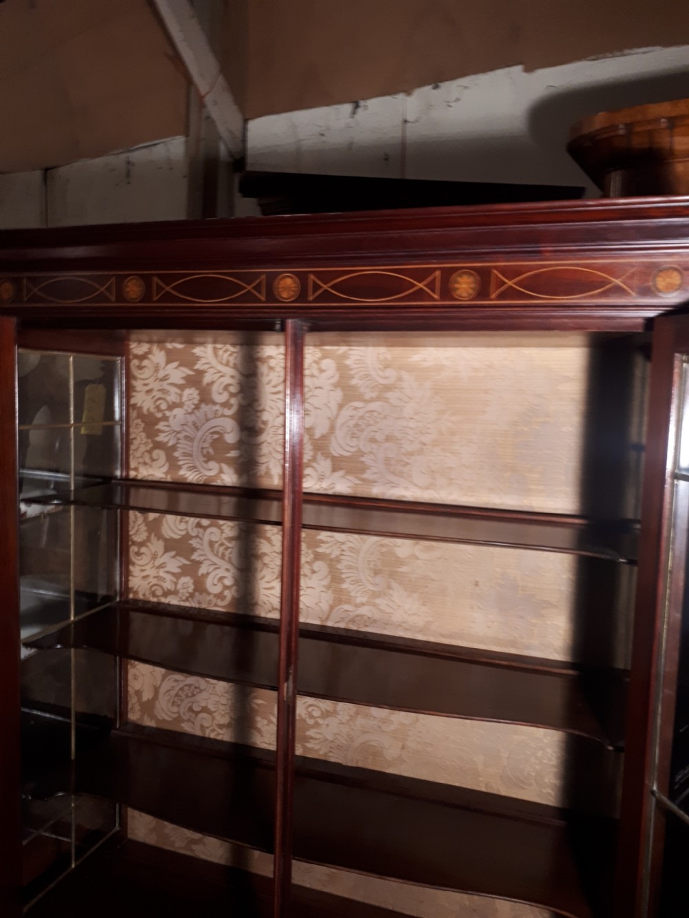 Shapland and Petter inlaid display cabinet  View IV