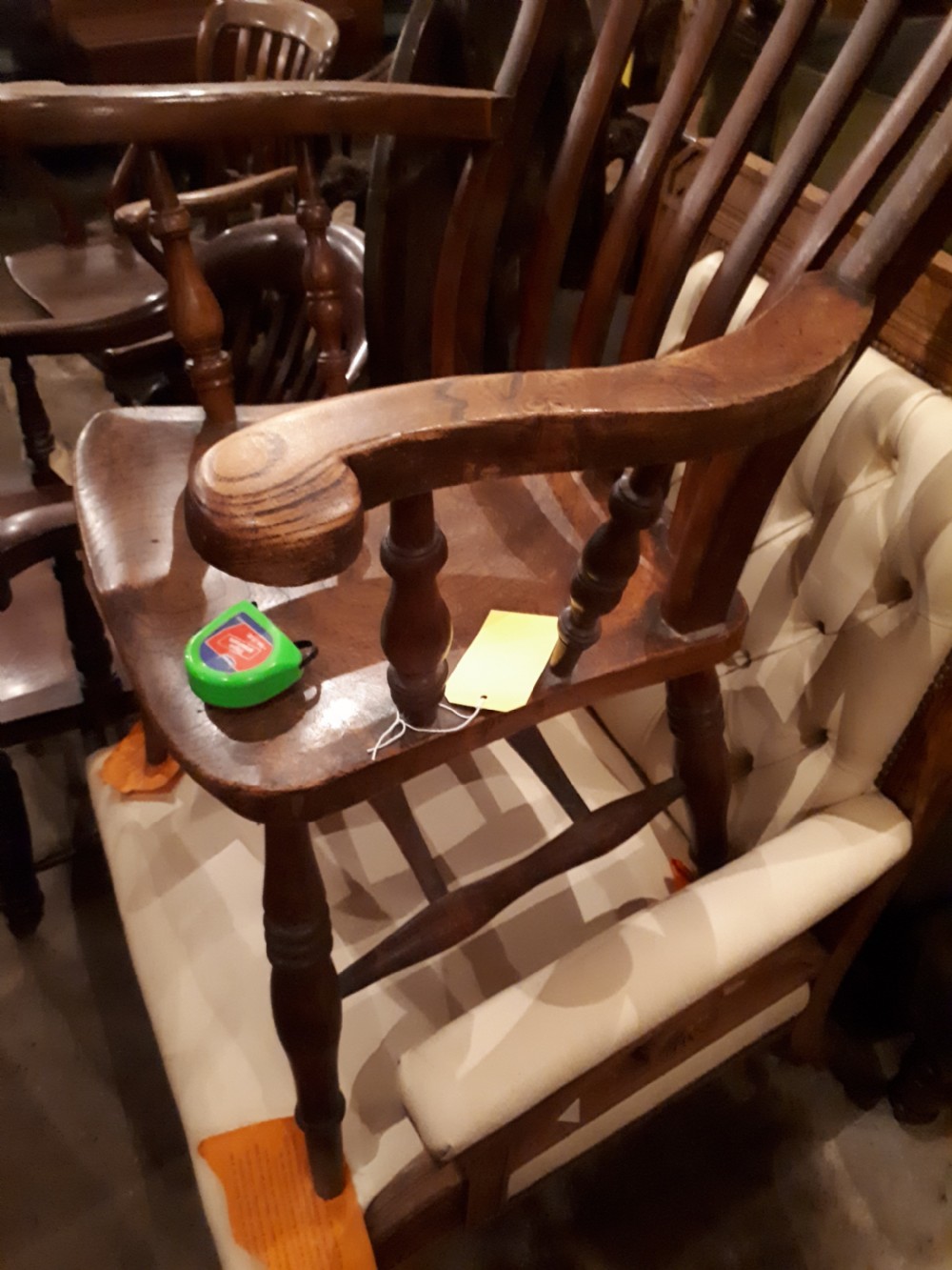 Victorian slat back Windsor armchair View II