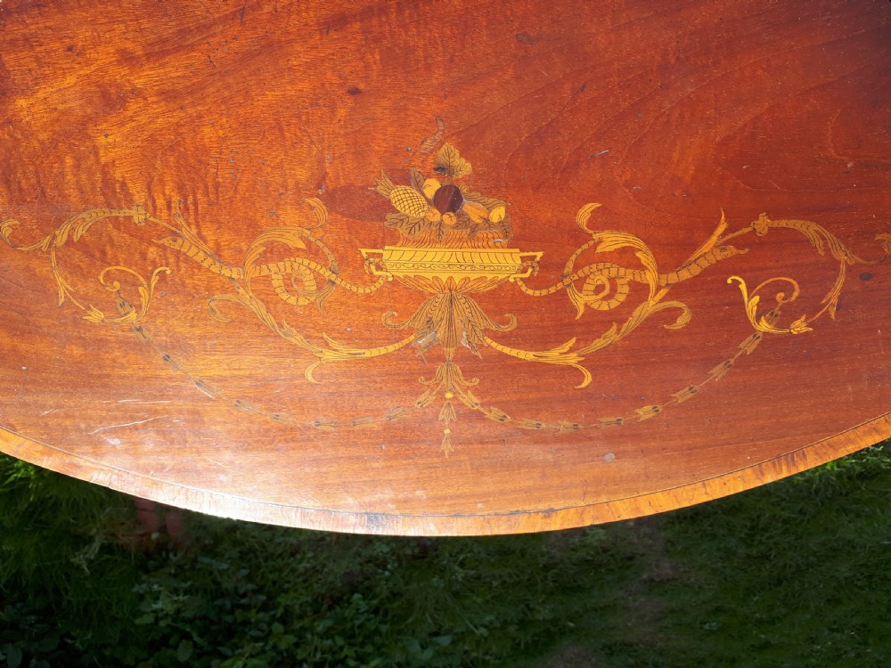 Pair of Edwardian inlaid cabinets View II