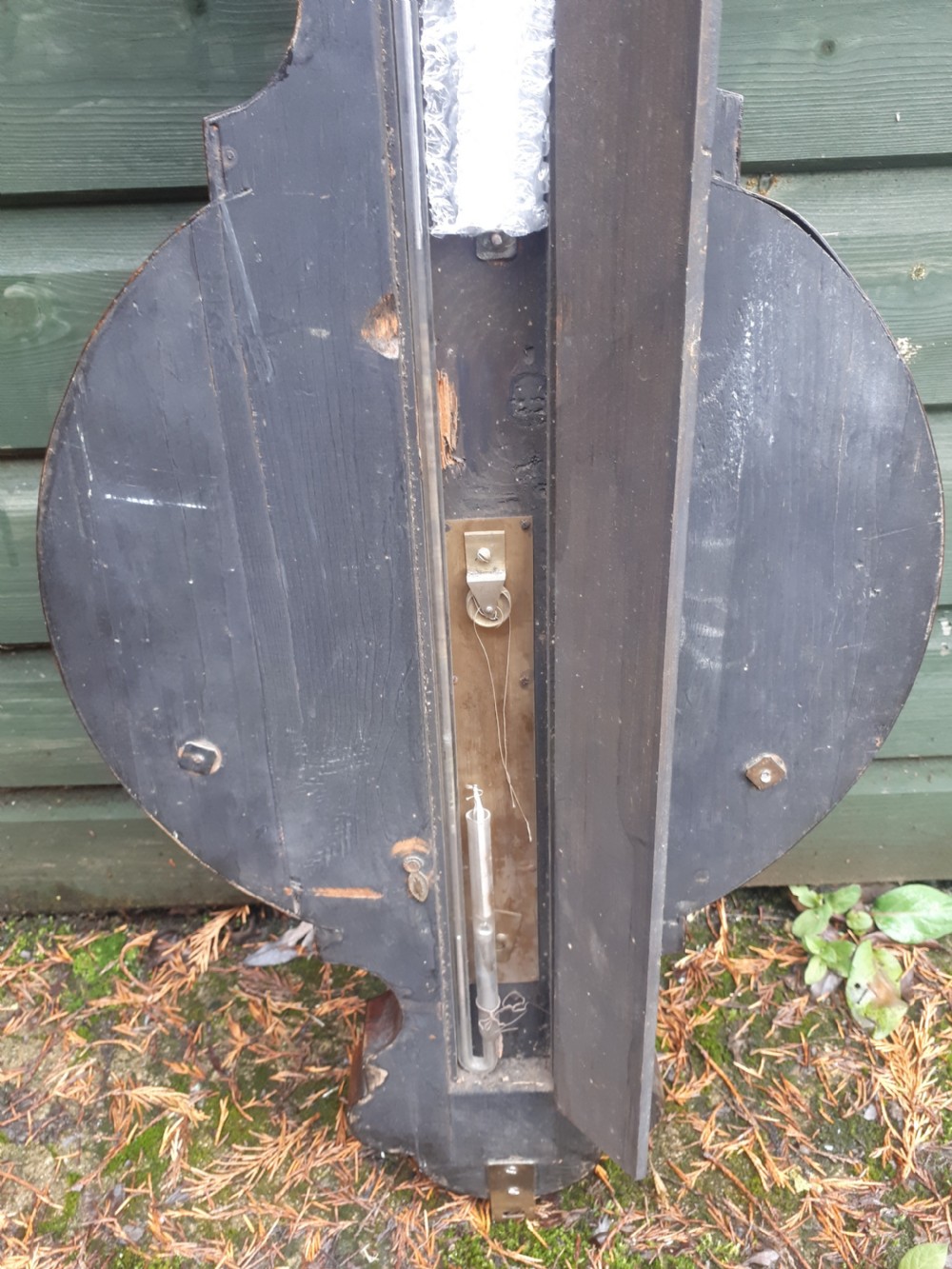 19th century inlaid rosewood barometer View IV