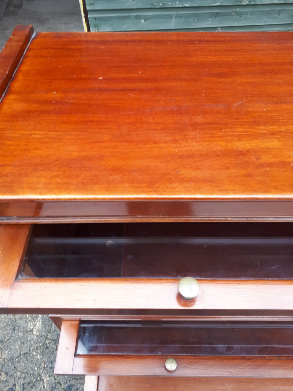 Early 20th century globe wernicke style bookcase cabinet View III