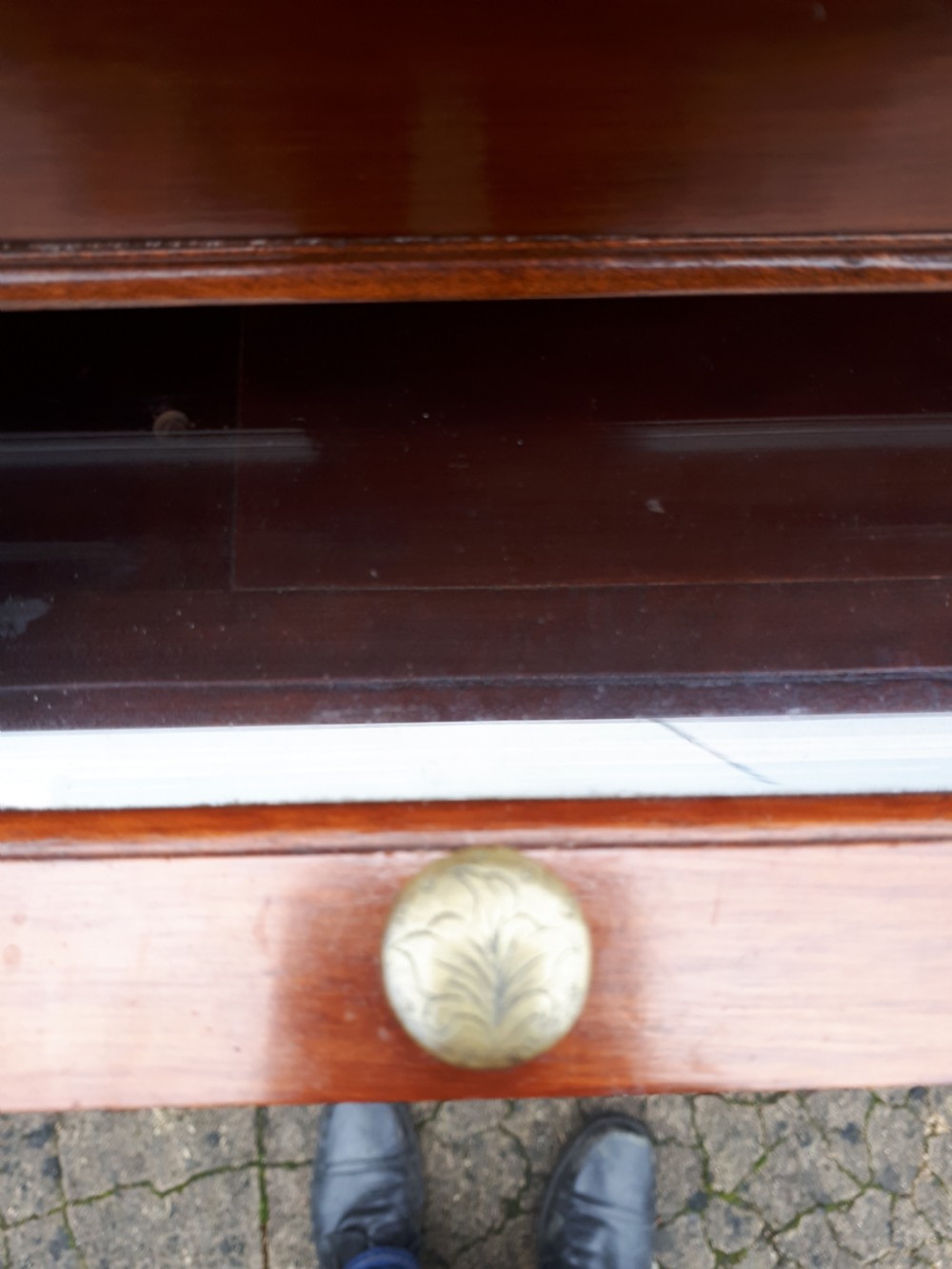 Early 20th century globe wernicke style bookcase cabinet View V