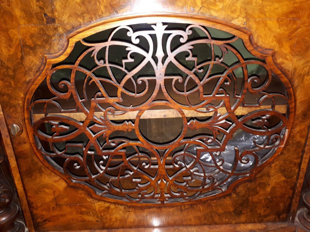 Mid 19th century walnut side cabinet View VI