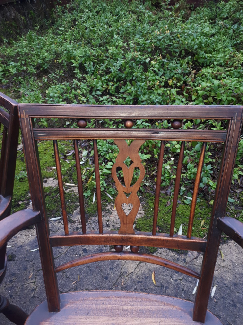 Pair of 19th century Mendlesham armchairs View III