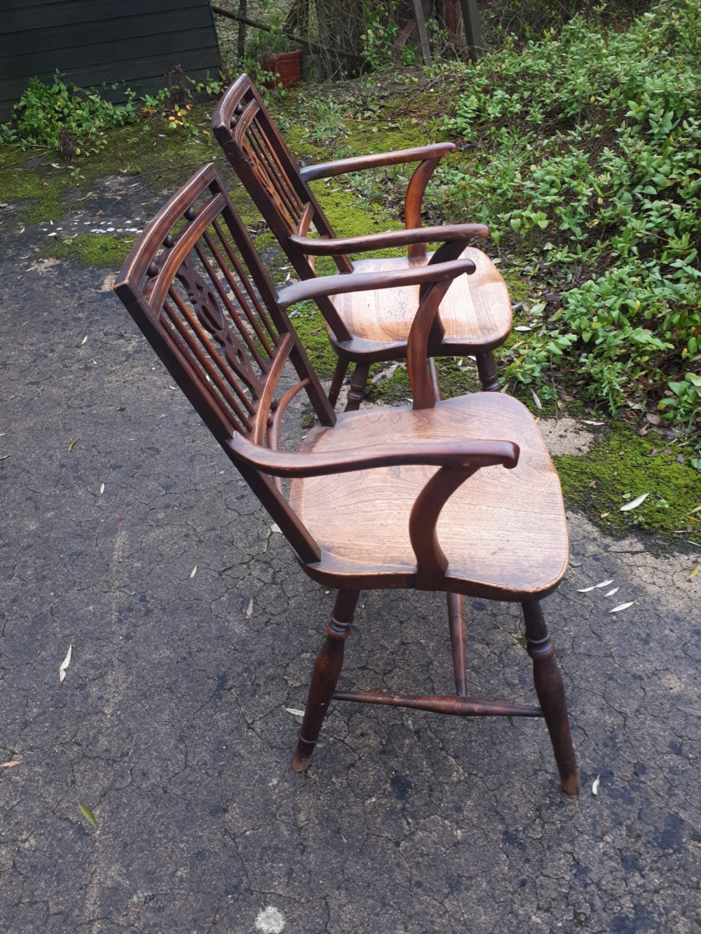 Pair of 19th century Mendlesham armchairs View VI