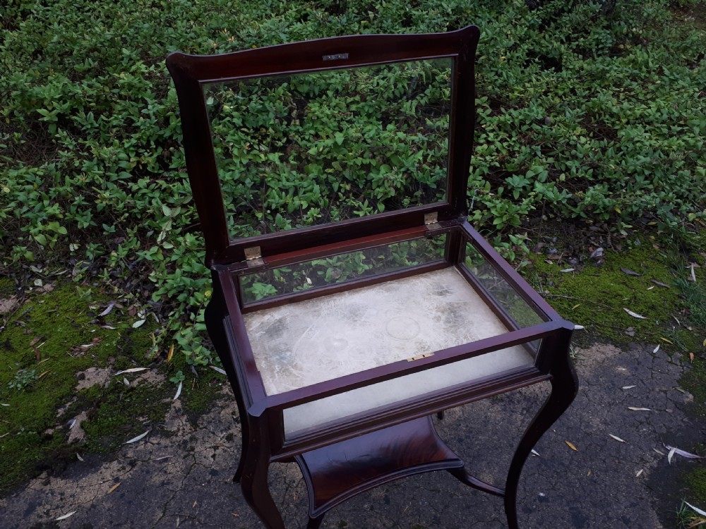 Late Victorian bijoutiere  display table View II