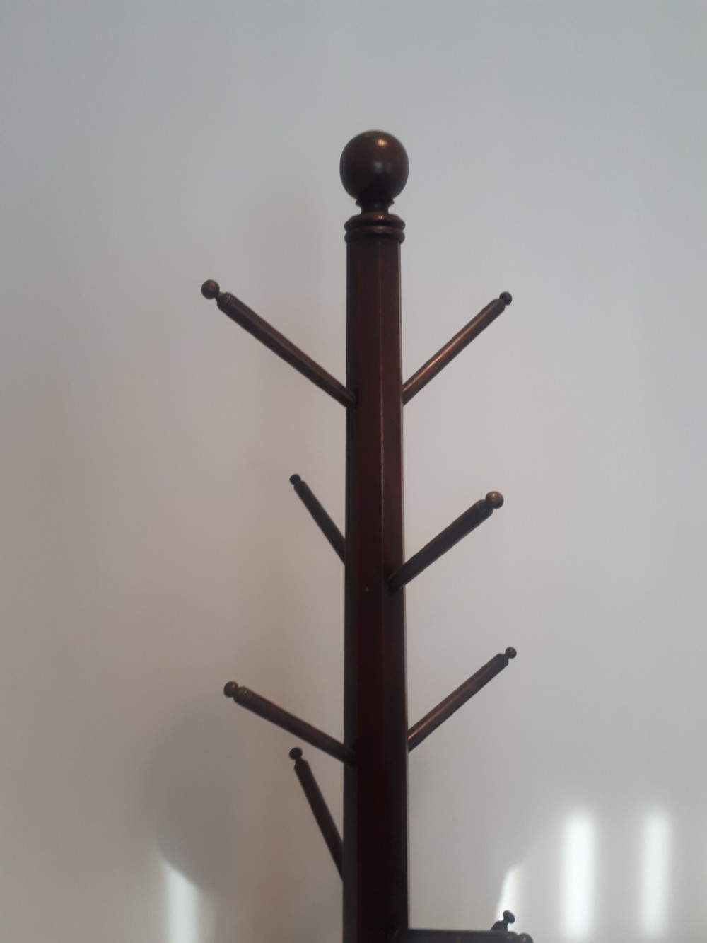 Regency mahogany hat stand View III