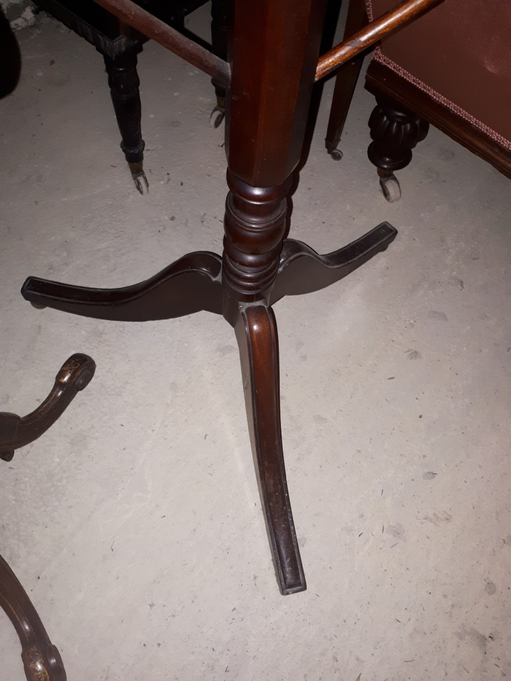 Regency mahogany hat stand View IV
