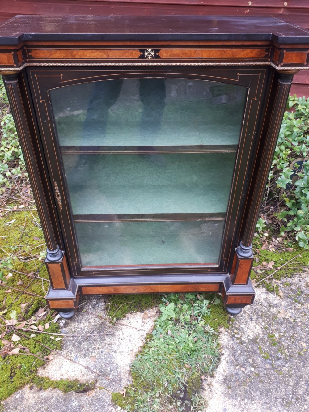 Victorian  inaid pier cabinet View IV