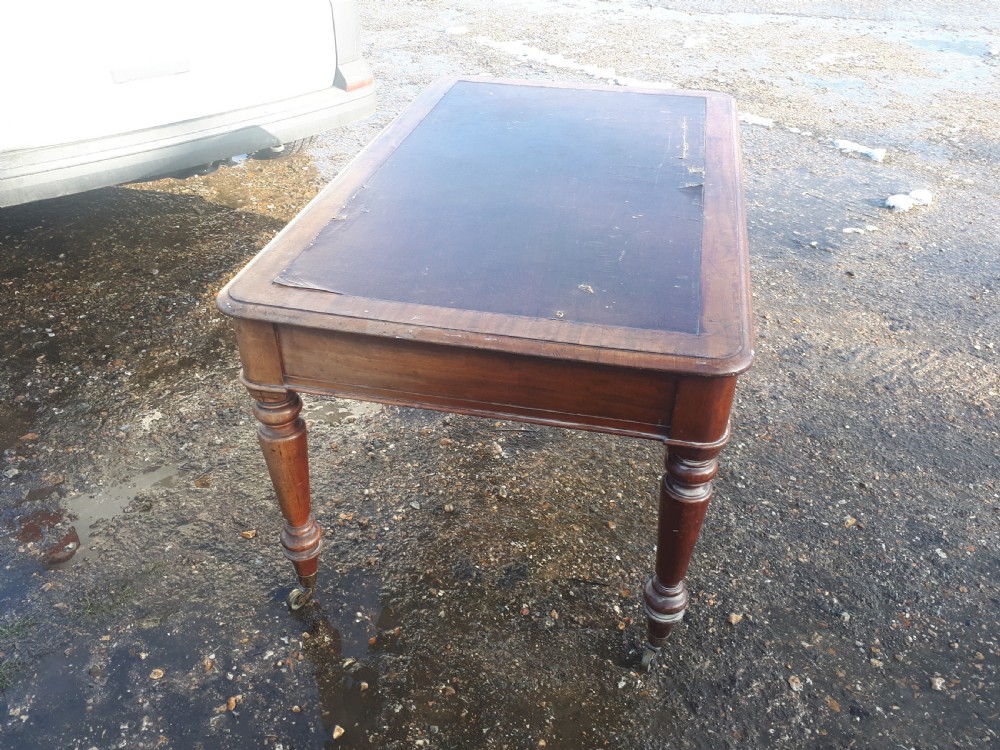 Mahogany  partners writing table by Cope & Collinson View IV