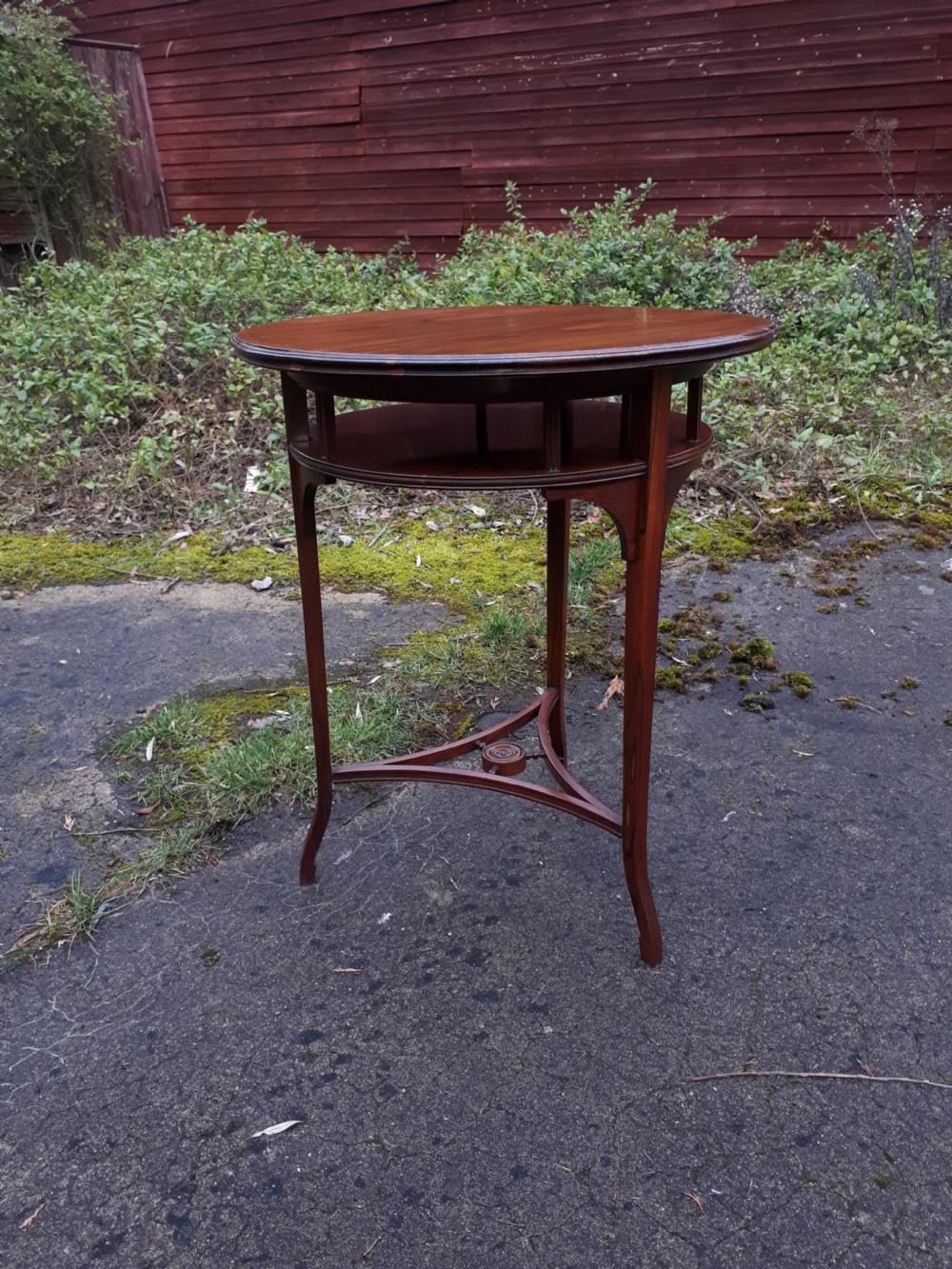 Late Victorian rosewood occasional table 
