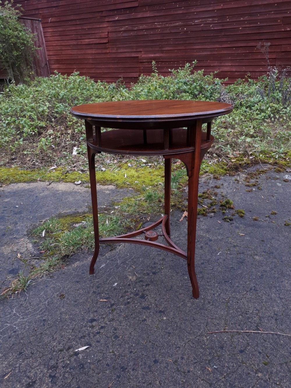 Late Victorian rosewood occasional table  View IV