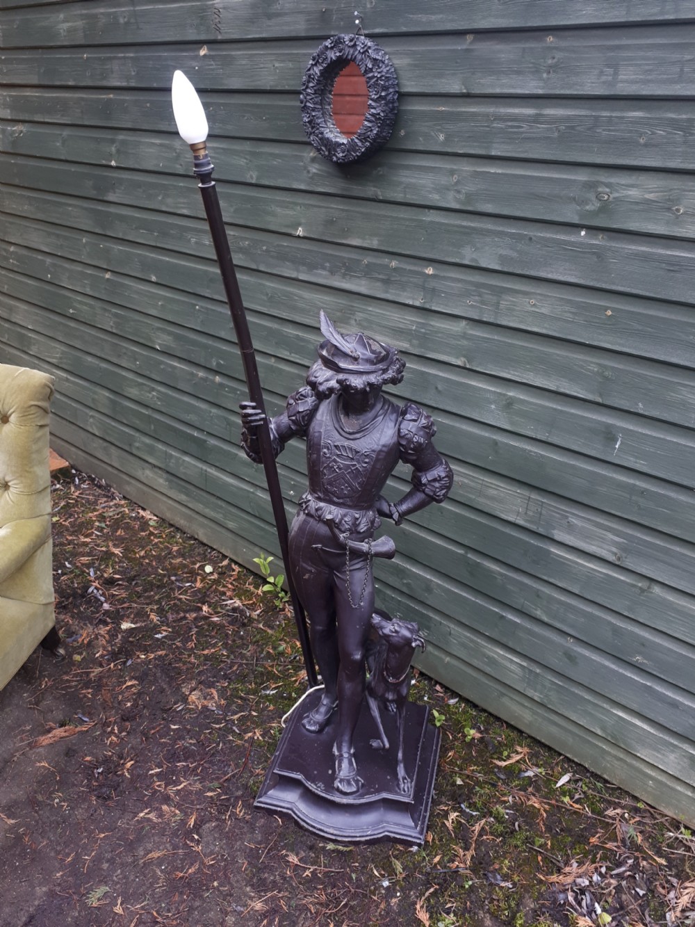 Unusual large floor standing lamp