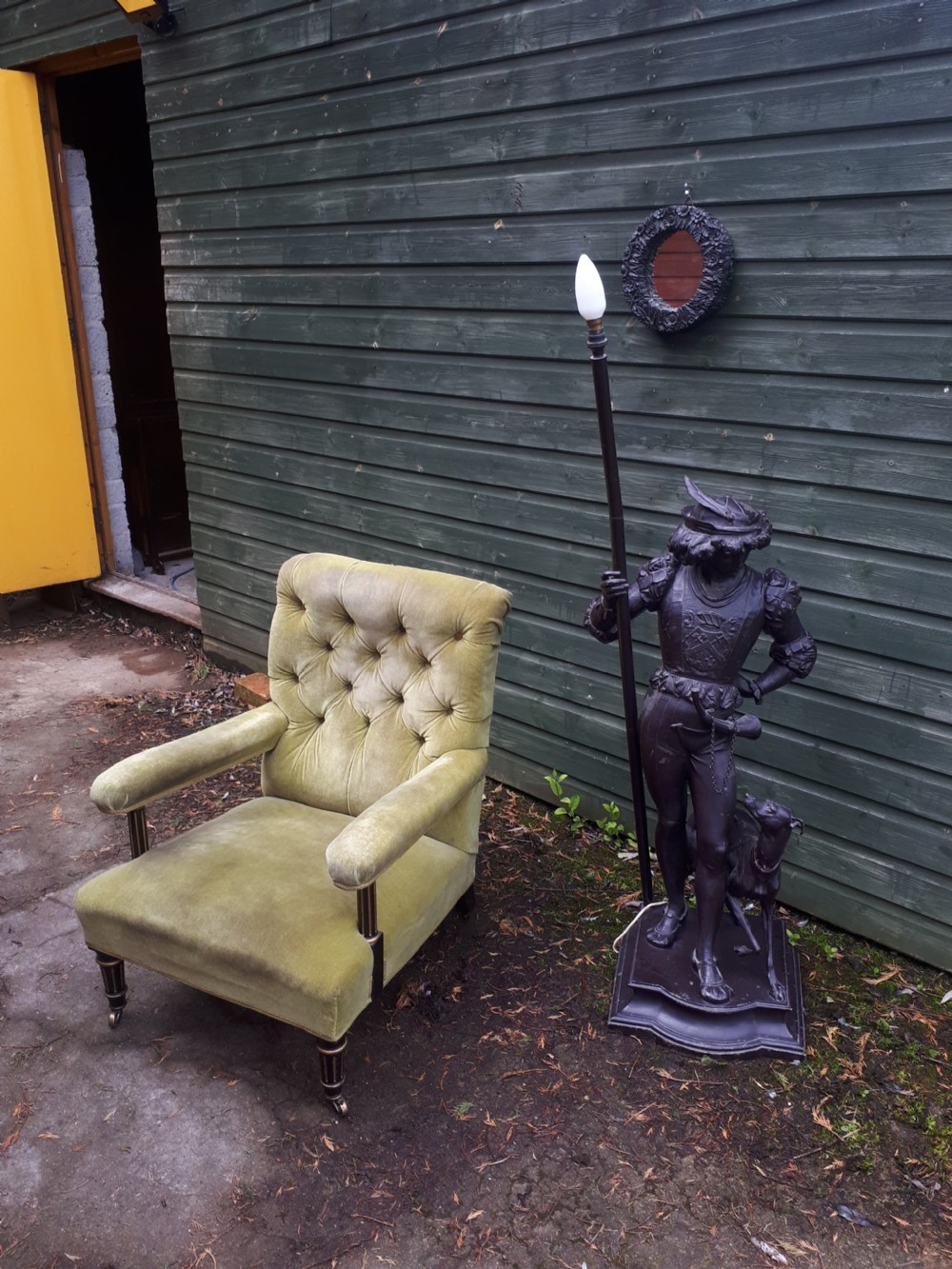 Unusual large floor standing lamp View IV