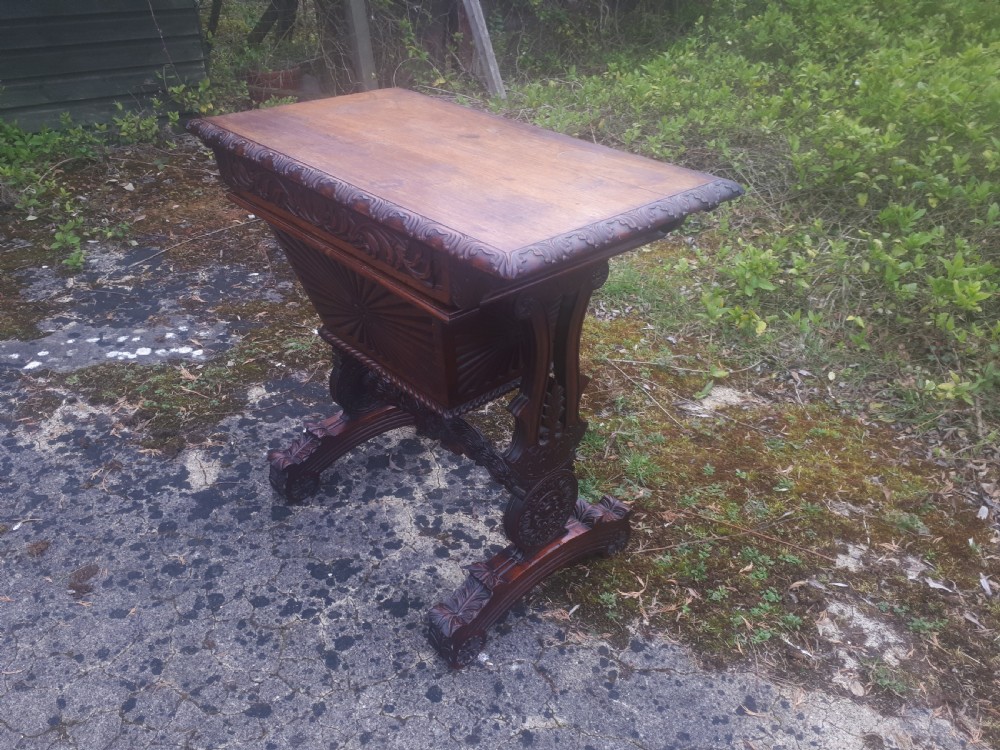 19th century Anglo-Indian side table View III