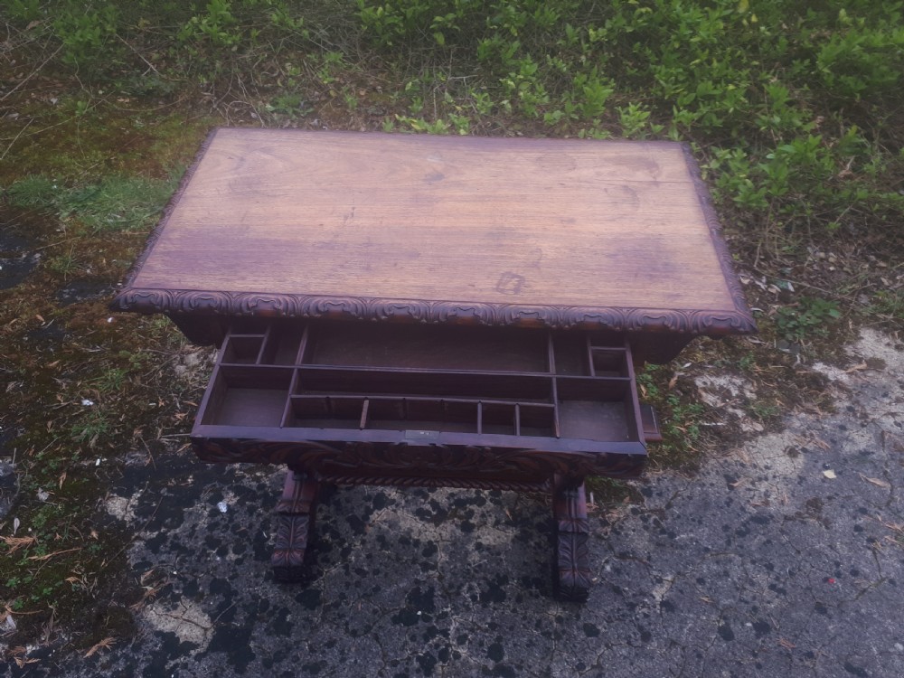 19th century Anglo-Indian side table View V