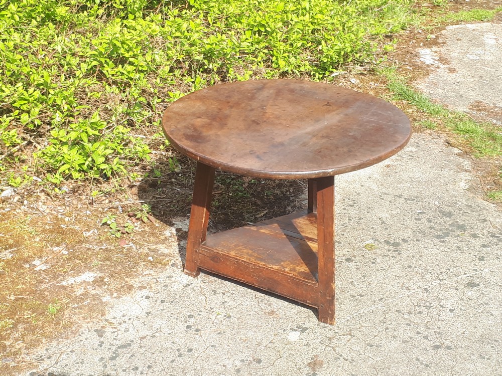 Antique cricket table.  View V