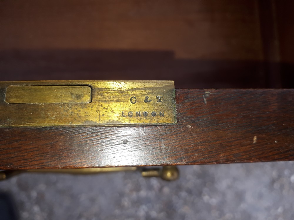 Victorian kneehole pedestal desk  View IV