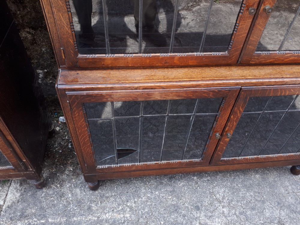 Pair of early 20th century oak Minty 