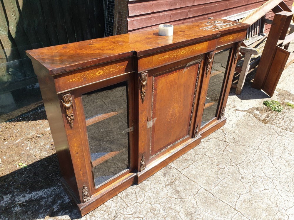 19th century inland 3 door side cabinet  View IV