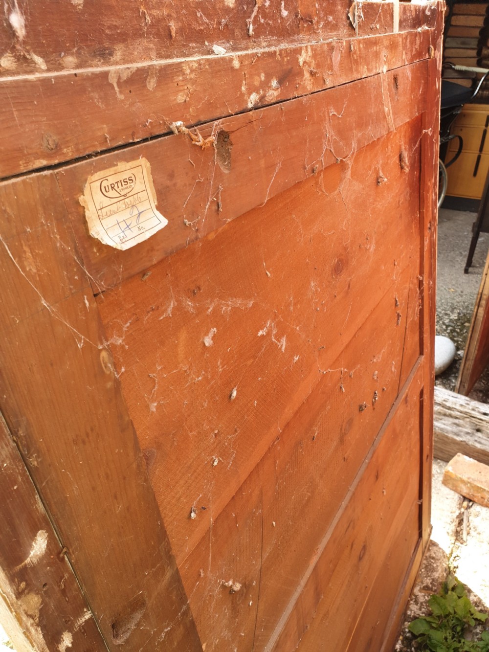 Late 19th century gilt frame bevel edge overmantel mirror  View IV