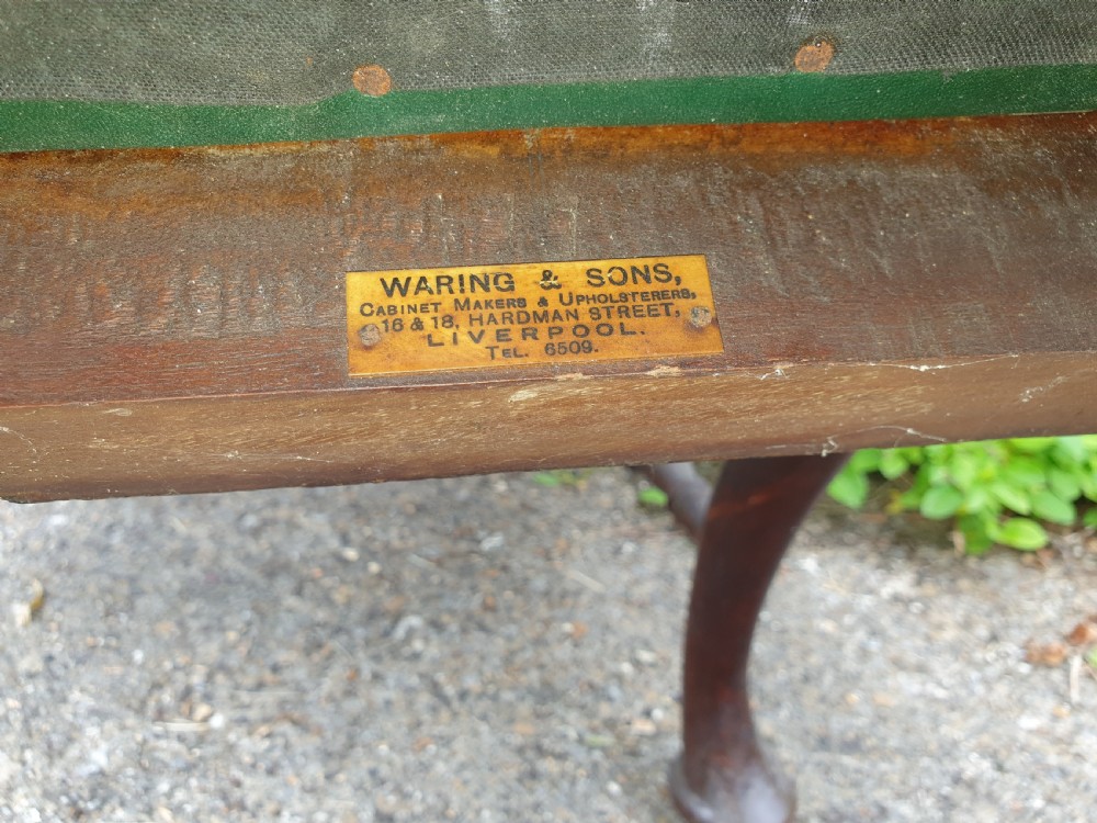 Set of Dining chairs by Warings View II