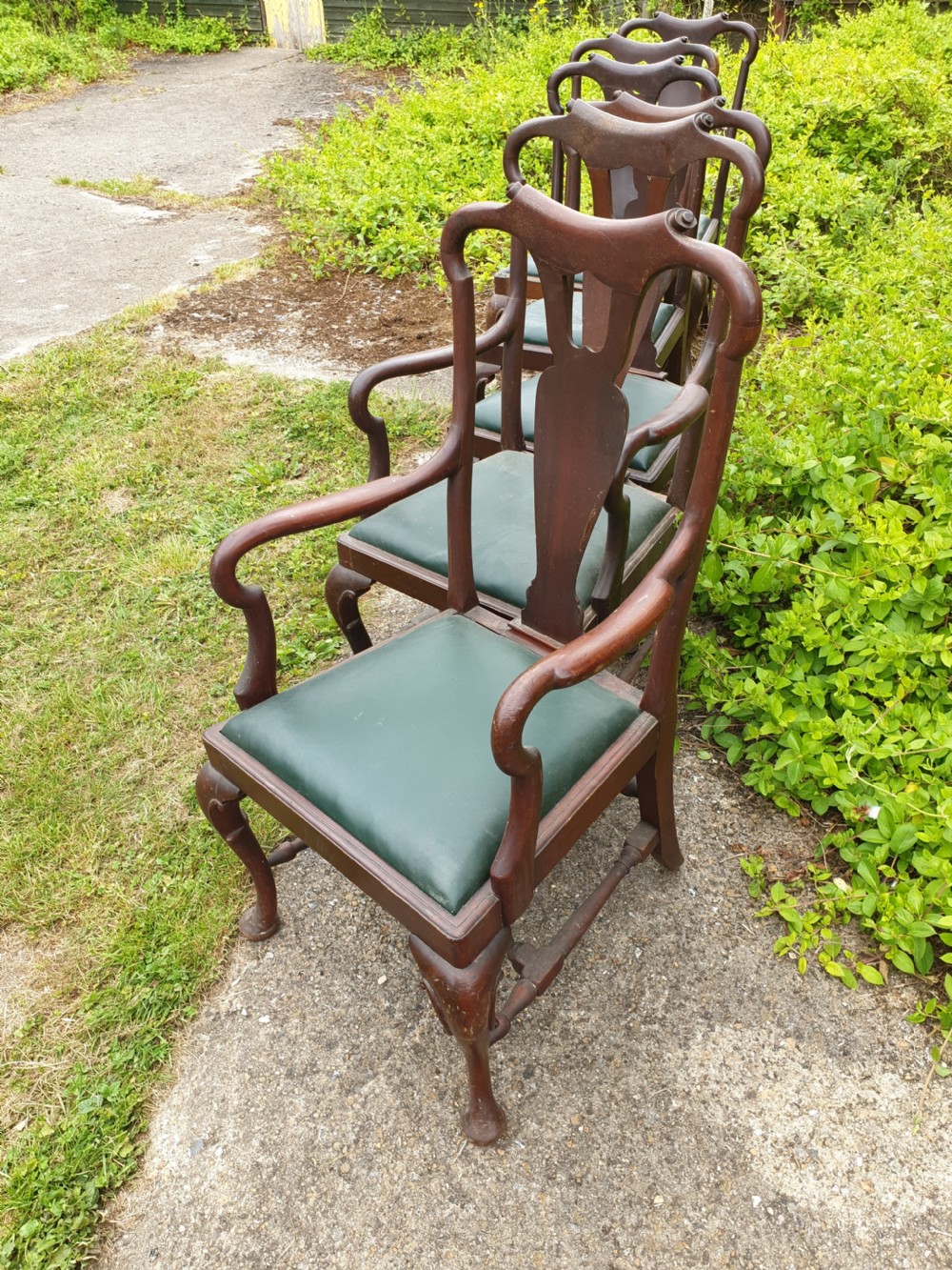 Set of Dining chairs by Warings View III