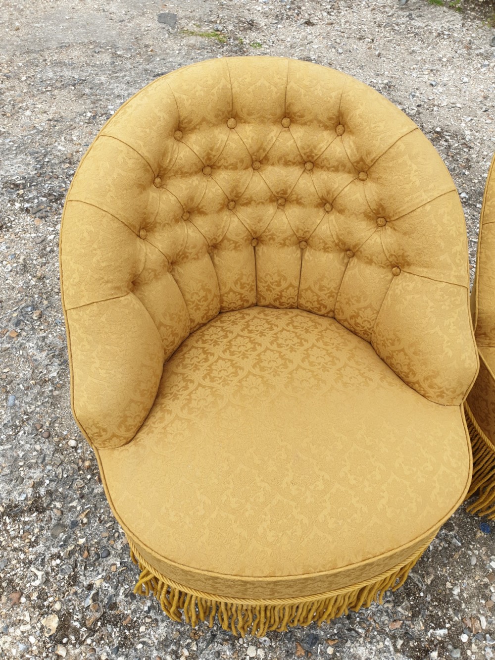 Good 7 piece drawing room suite.Upholstery in very good condition.  View VIII