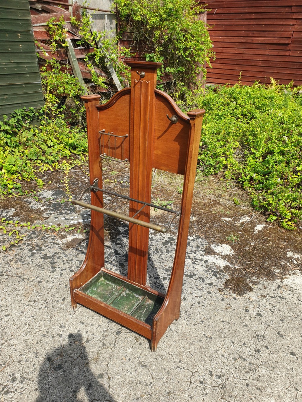Late 19th century umbrella and stick stand