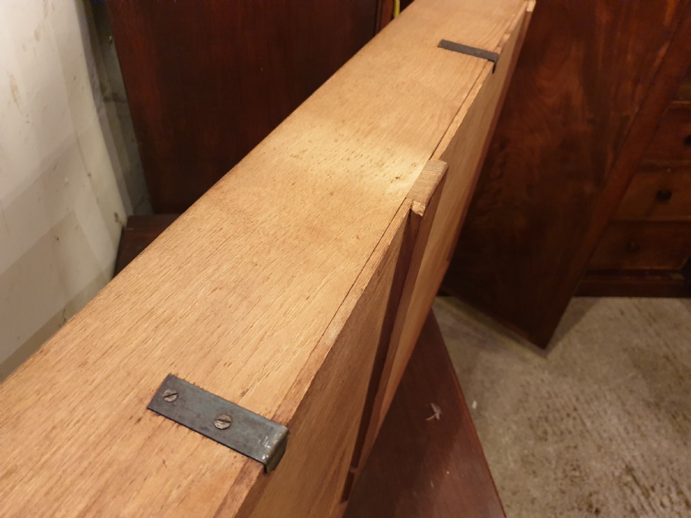 Neat and practical Early Victorian 3 door fitted wardrobe  View IV