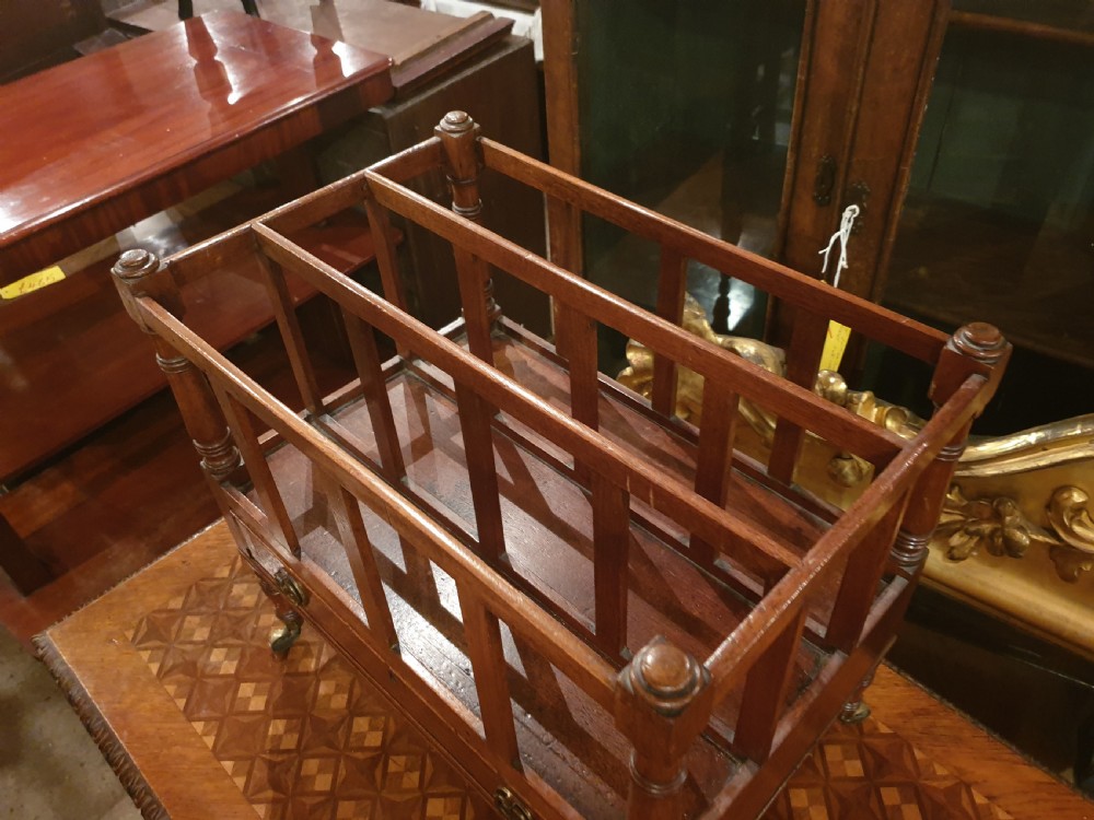 Regency mahogany Canterbury  View II