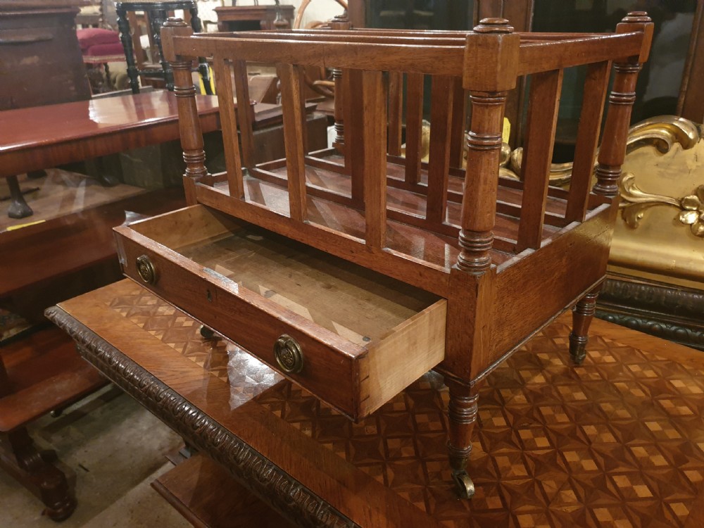 Regency mahogany Canterbury  View V