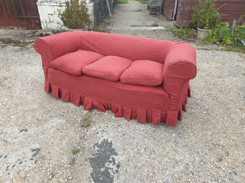 Early 20th century Chesterfield sofa