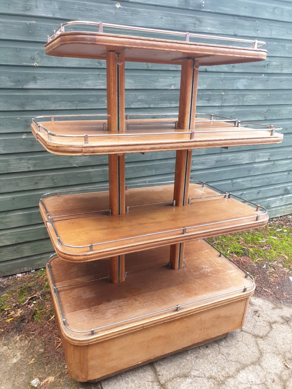 Early 20th century adjustable shop display stand View II
