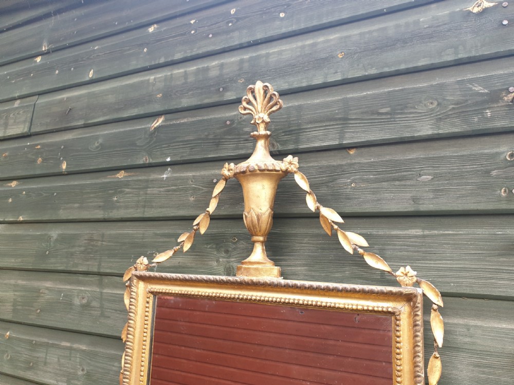 19th century gilt wall mirror  View III