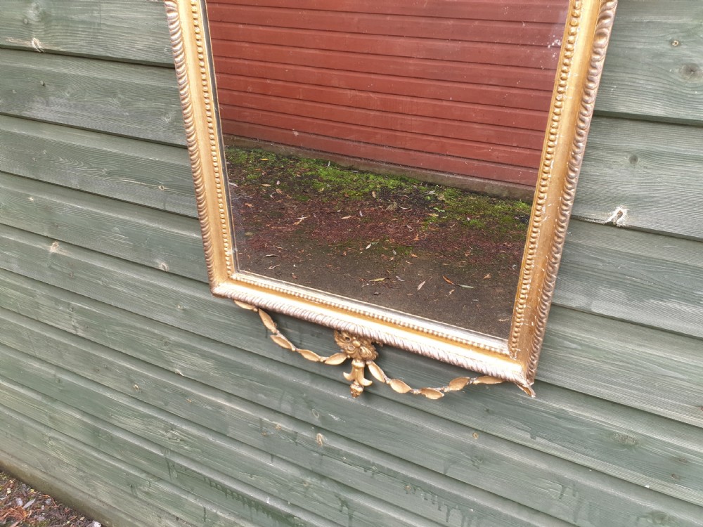 19th century gilt wall mirror  View IV