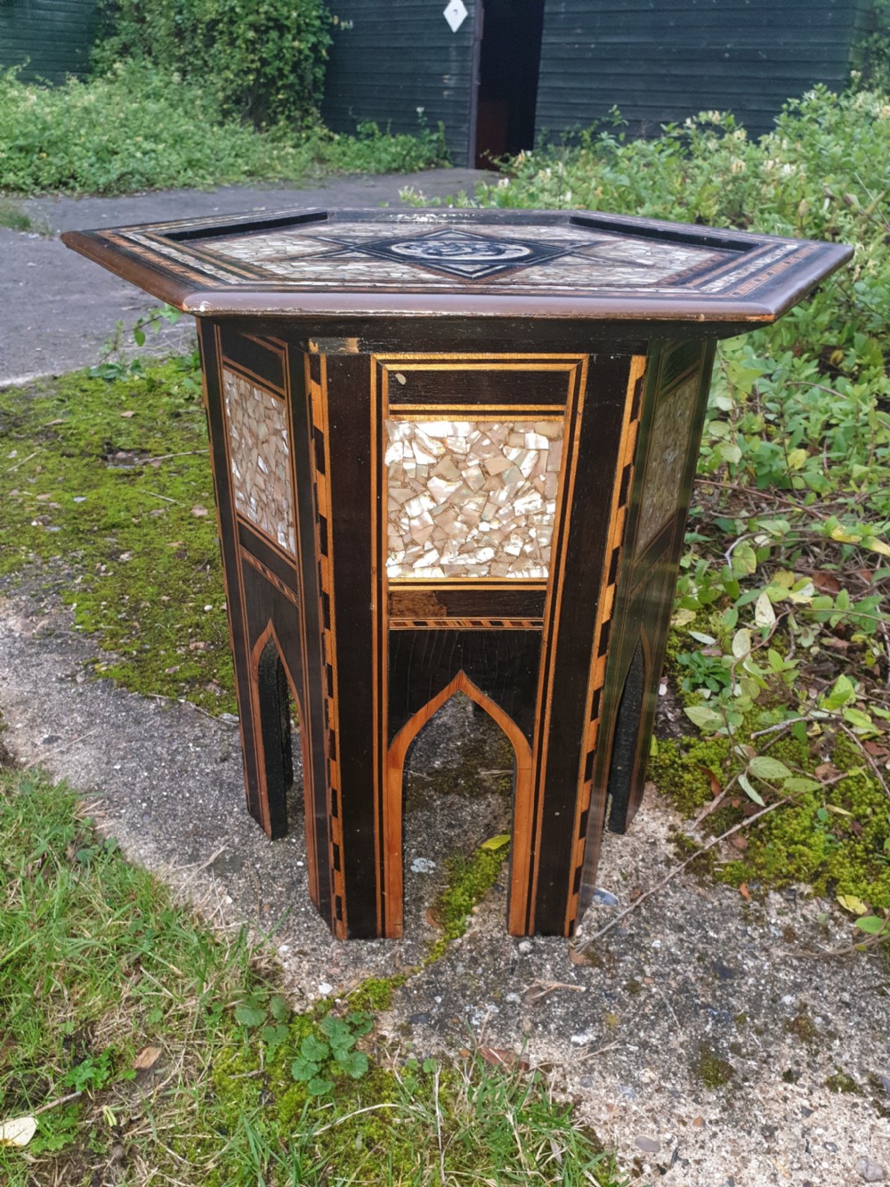 Inlaid occasional table View III