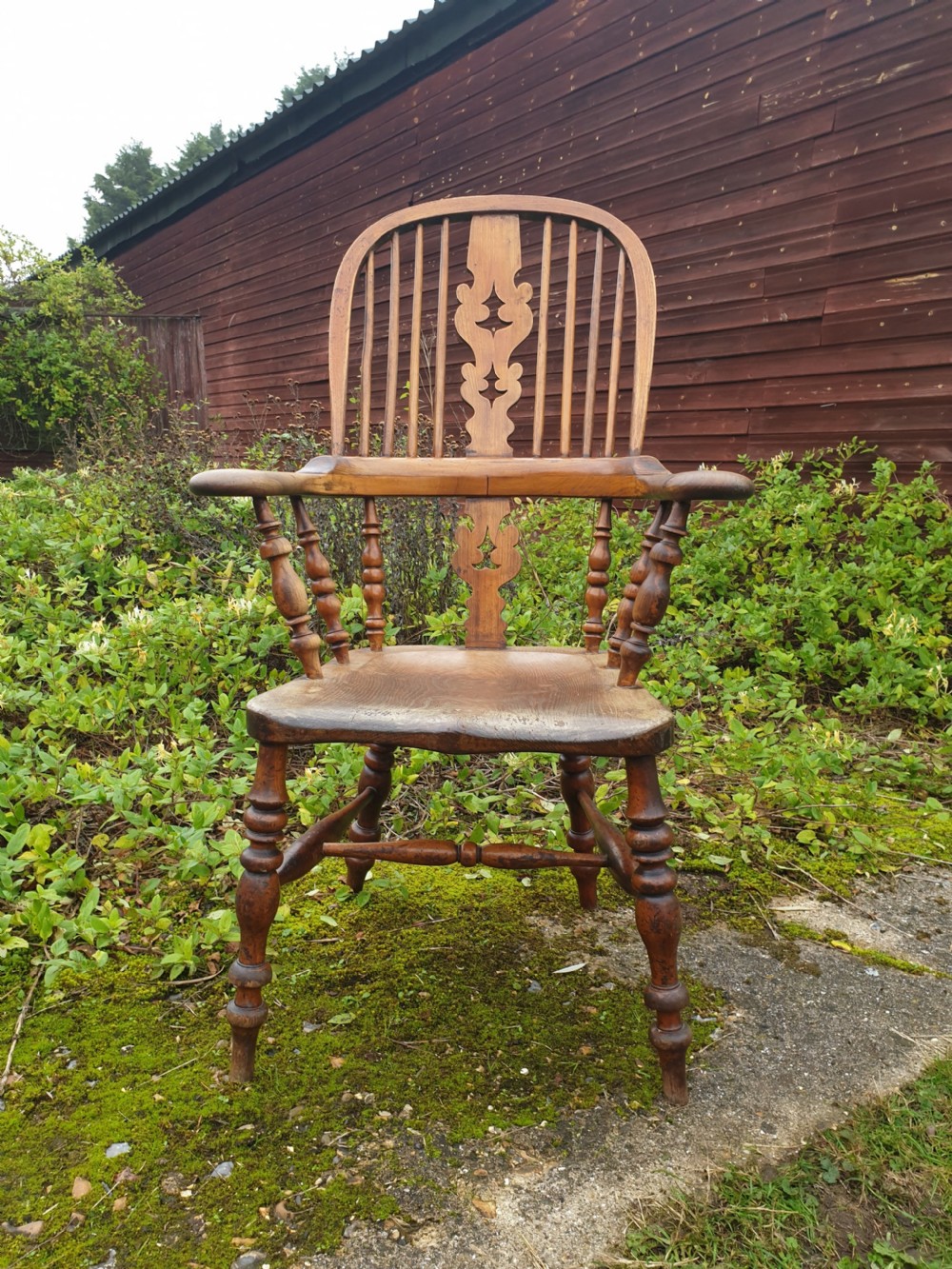 19th century Windsor armchair.