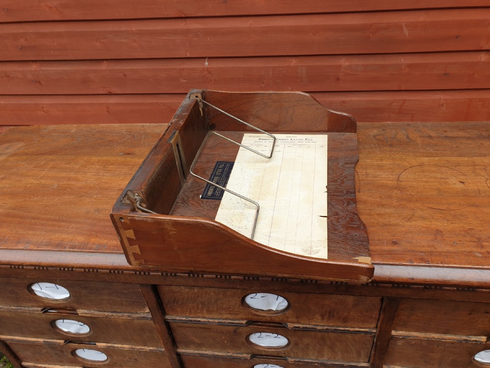 Amberg's 24 drawer office cabinet View III