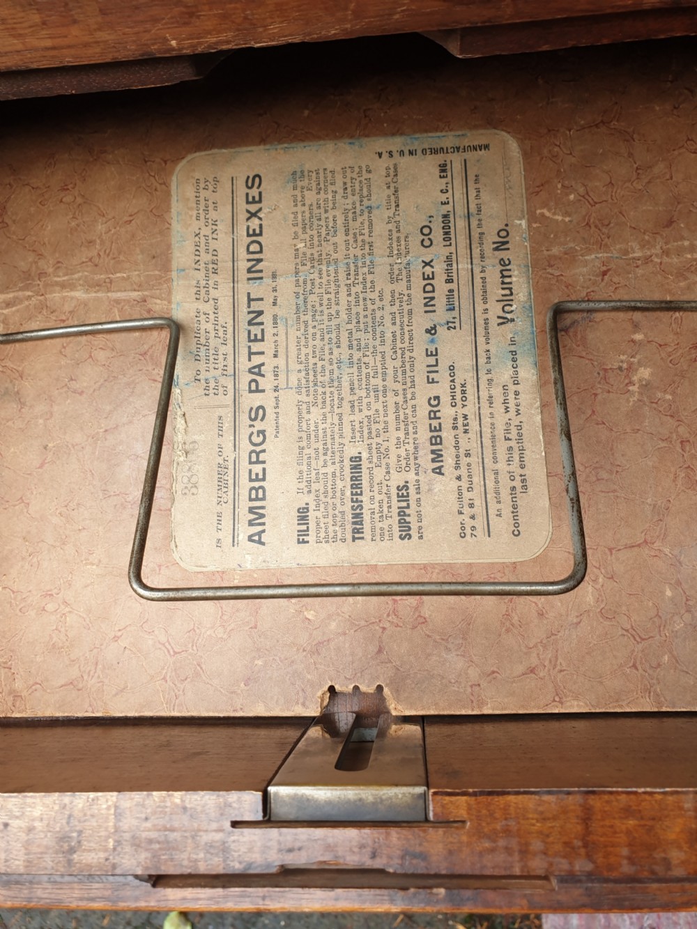 Amberg's 24 drawer office cabinet View VII