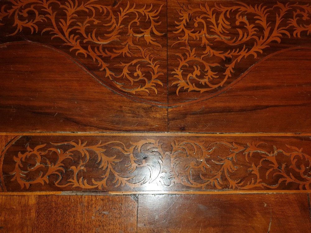 19th century inlaid 