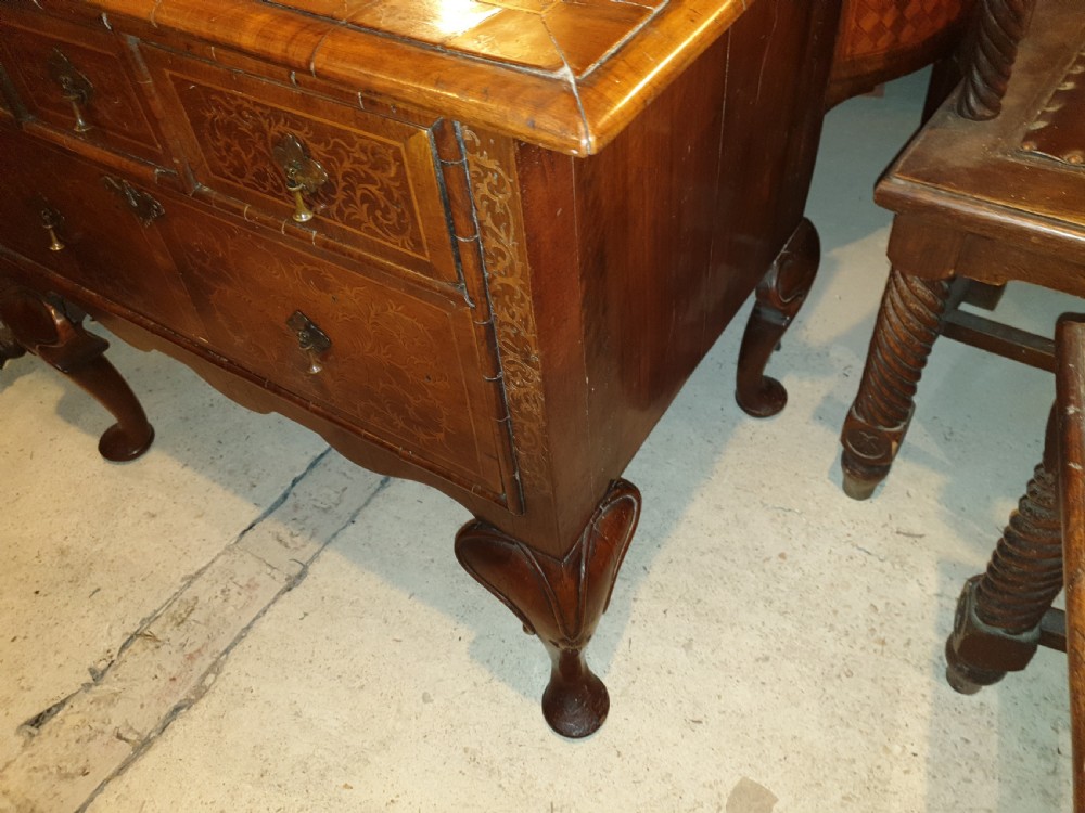 19th century inlaid 