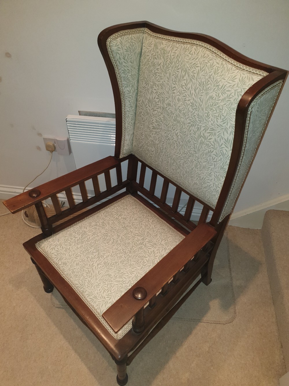Liberty style arts and crafts armchair  View II