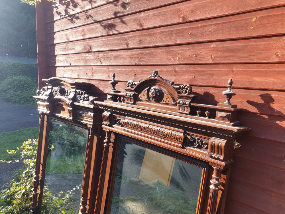 2 late 19th century French mirrors  View II