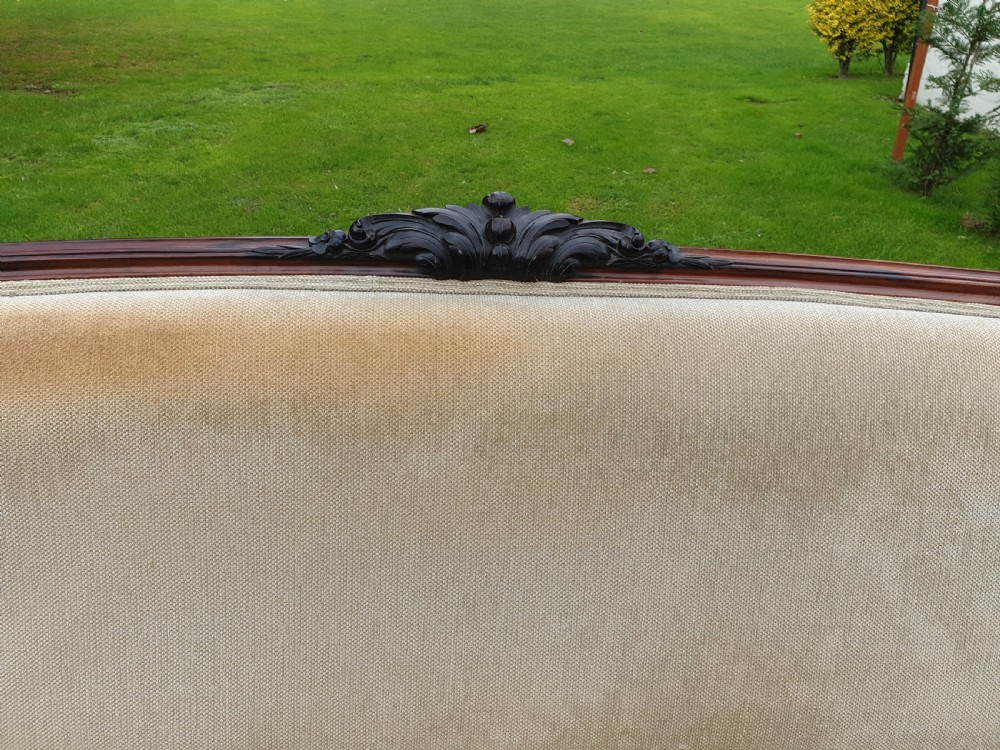 Late 19th century rosewood frame sofa View III