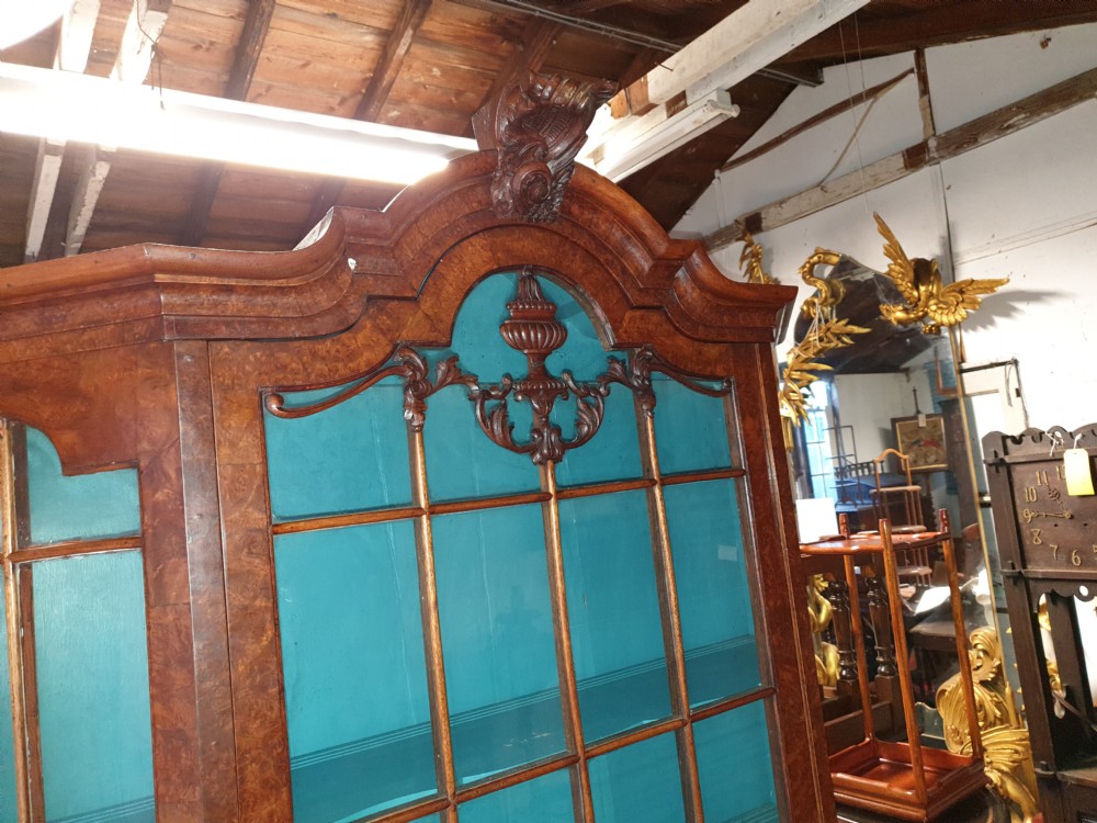 19th century Dutch walnut cabinet View II