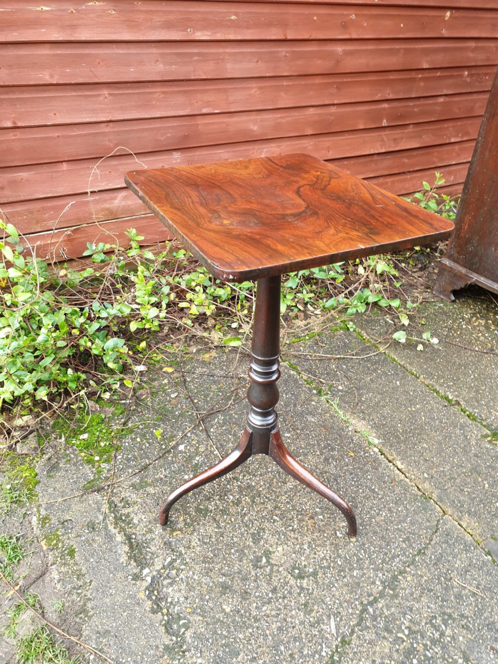 Regency rosewood lamp table
