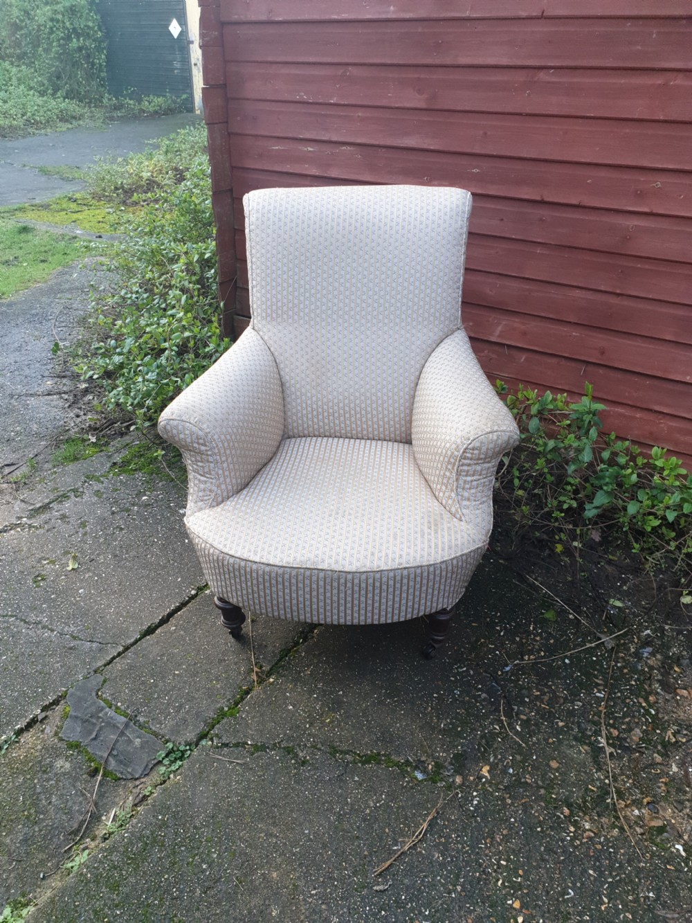 Upholstered easy armchair View III