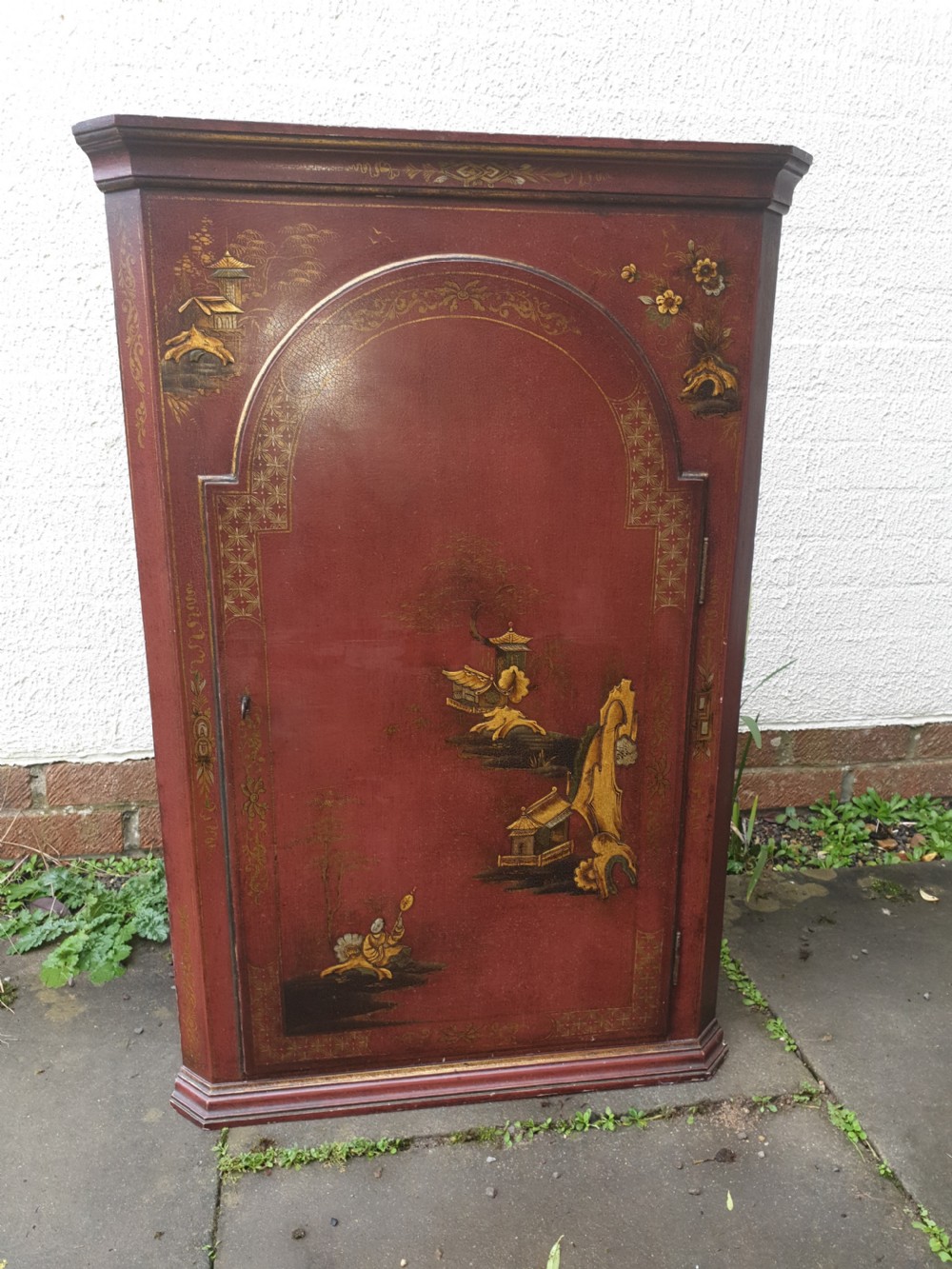 Lacquered corner cupboard (3 foot high) View VI