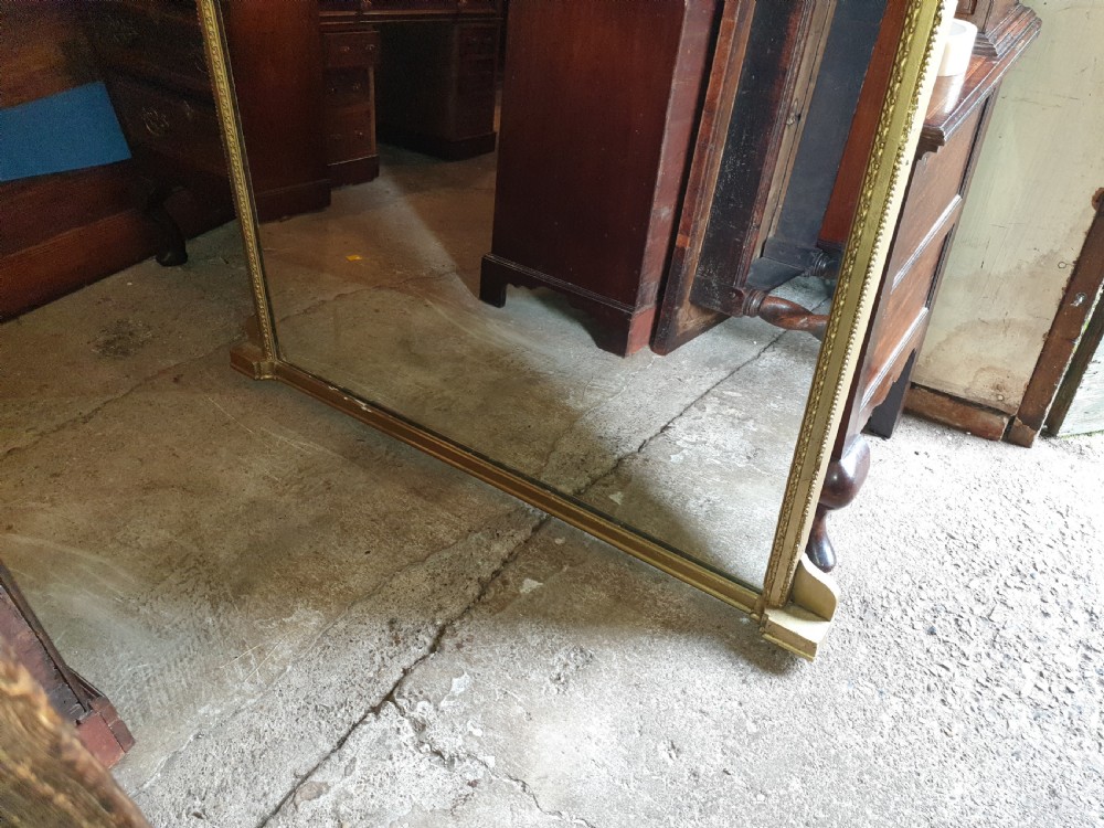 Large late Victorian hall mirror  View III